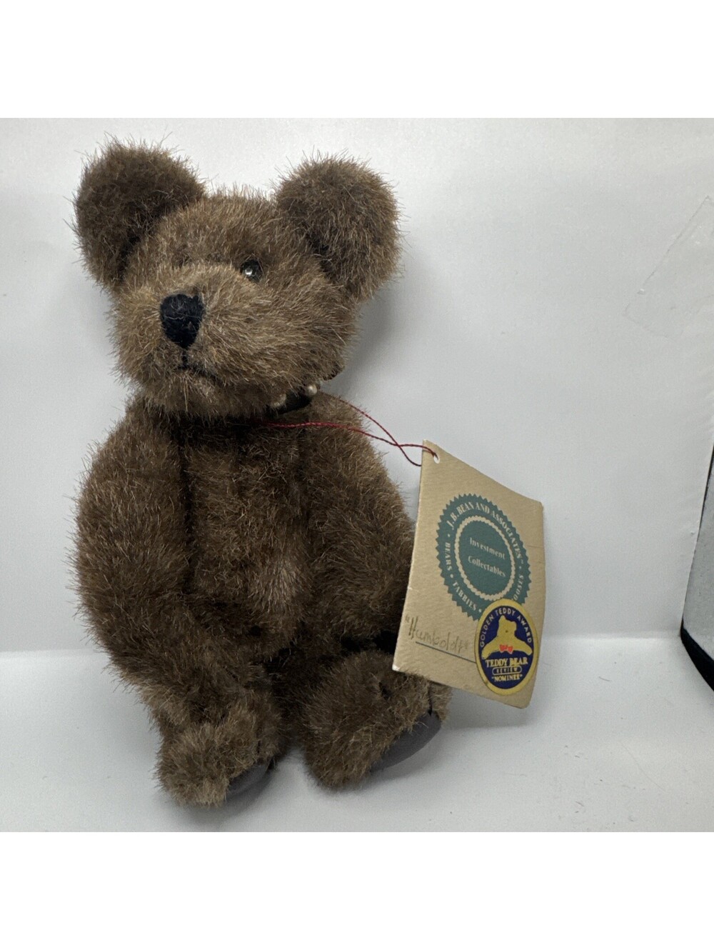Boyds Bears Humboldt J.B. Bean & Associates Teddy Bear Plush 8" Vintage